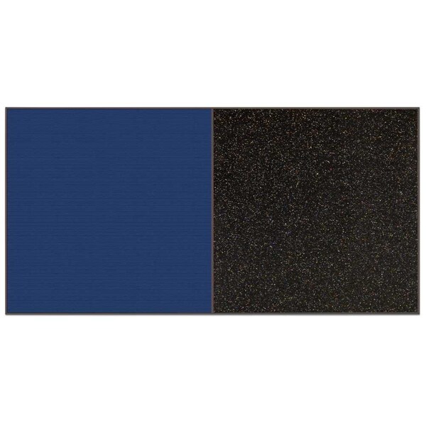 Sliding Door Indoor Enclosed Corkboard, 9